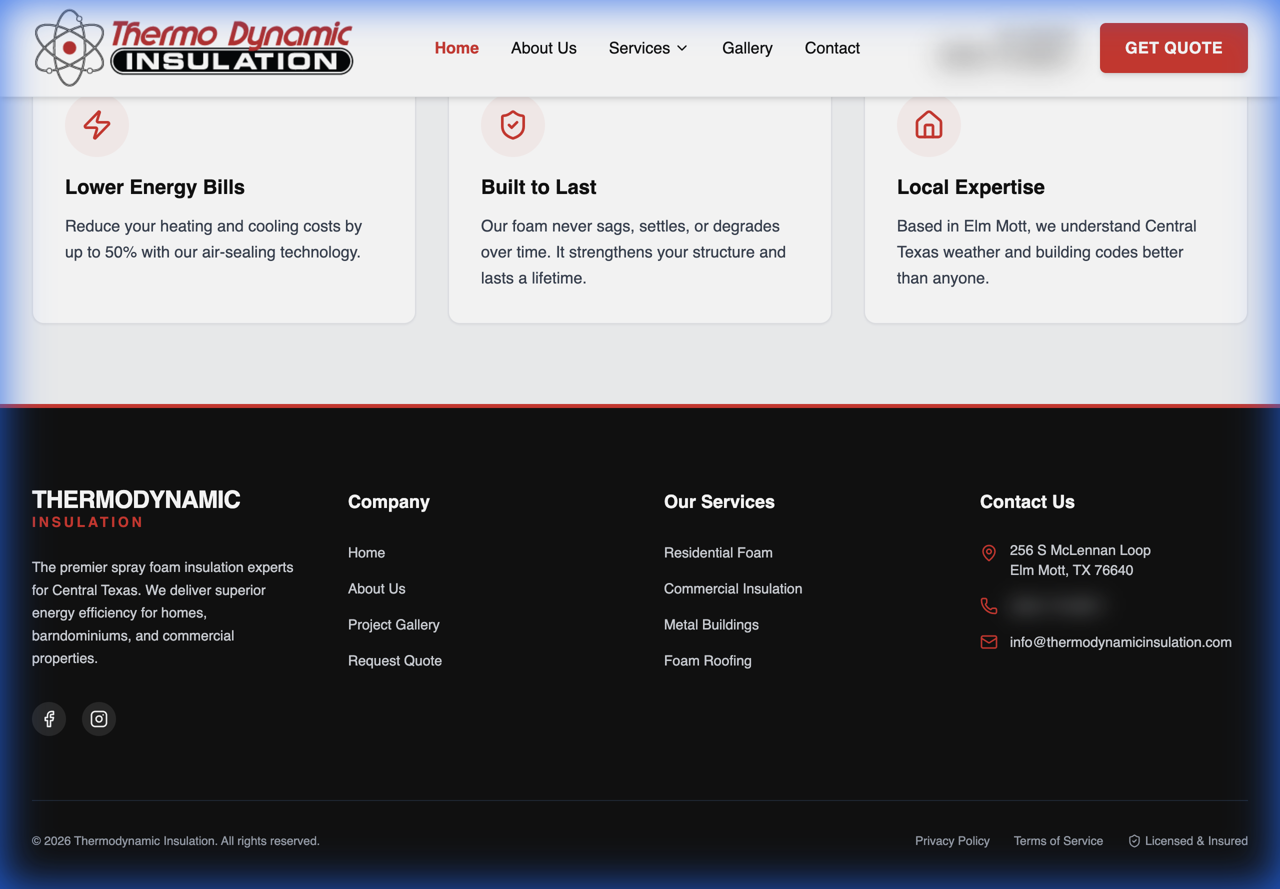 Thermodynamic Waco Website