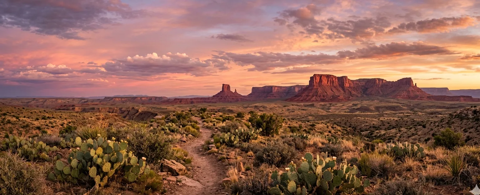Texas desert landscape